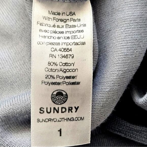 SUNDRY anthropologie Velour Zip Ankle Jogger size 1 womens size Small - Picture 9 of 11